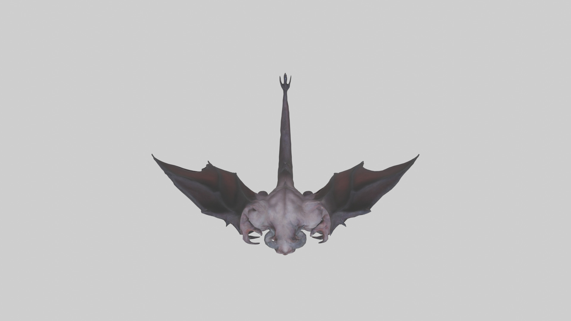 Fearsome Demon model Low-poly 3D model_24