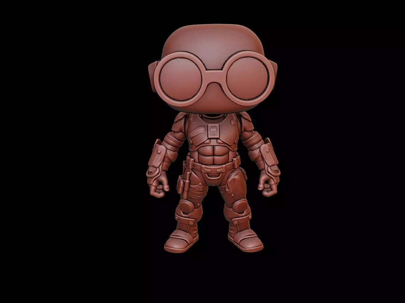 Cyclops Figure 3D print model_0