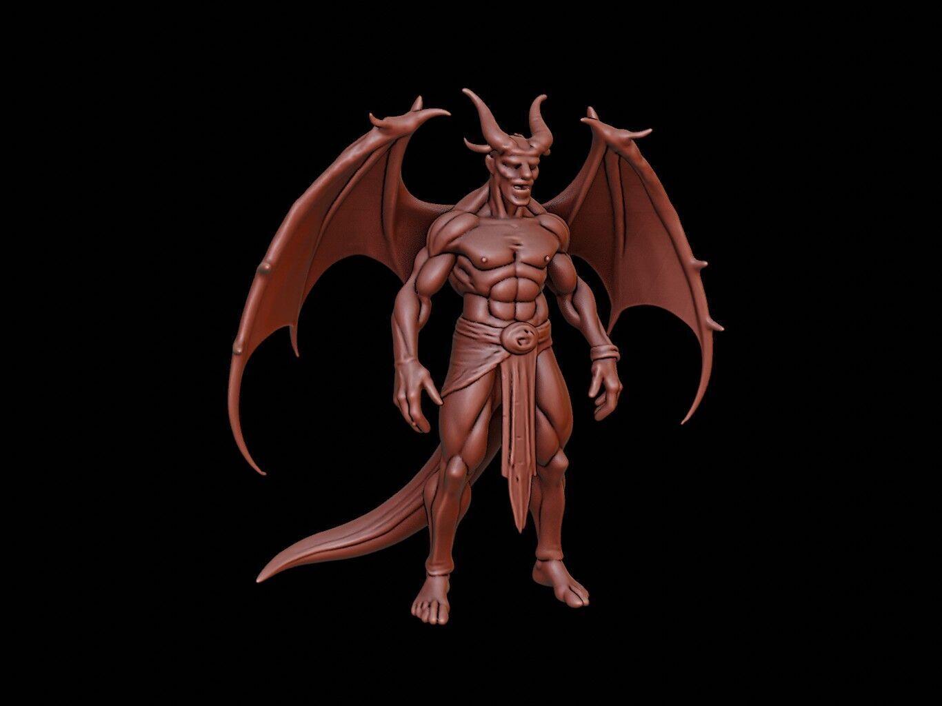Dagon Figure 3D print model_1
