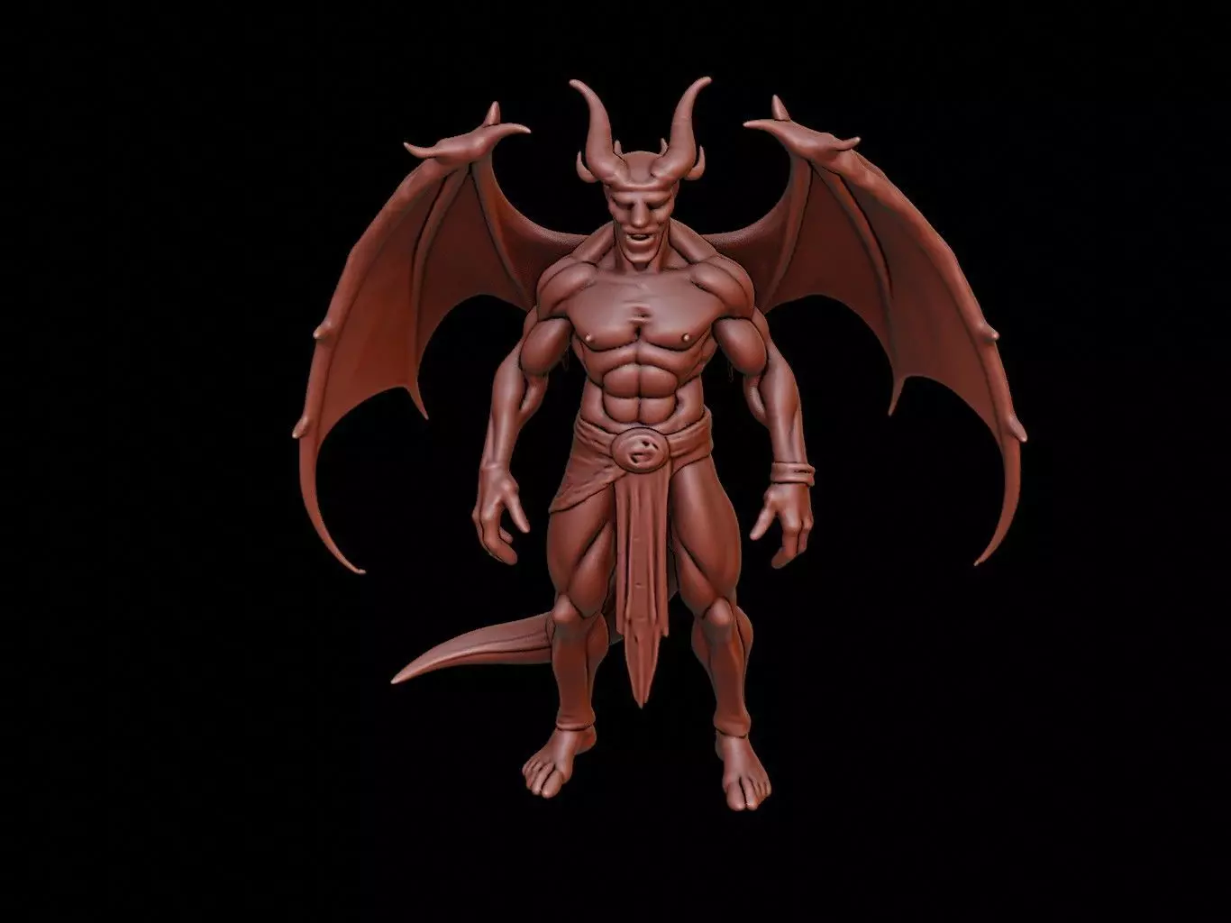 Dagon Figure 3D print model_0