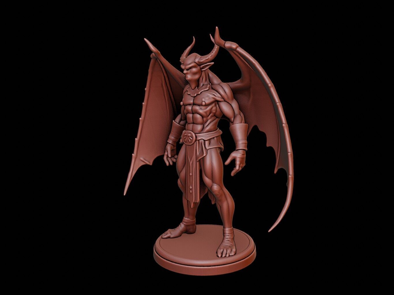 Dagon Figure 3D print model_2
