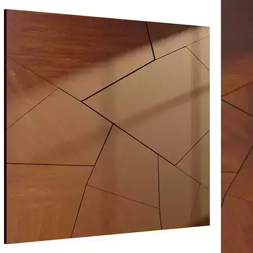 Wall panel 0293-0405-shpon