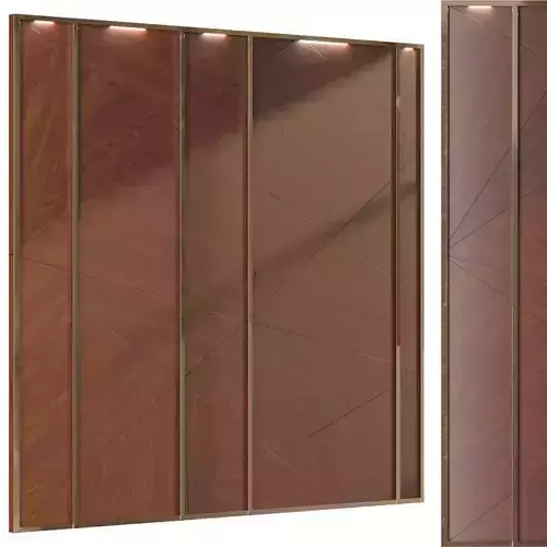 Wall panel 0292-shpon