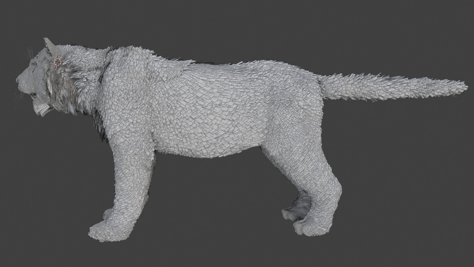 Tiger Realistic Animated 3D model_10