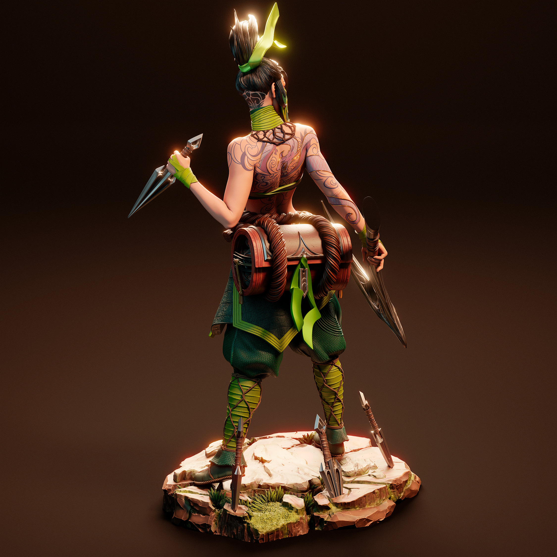Akali 3D Print 3D print model_10