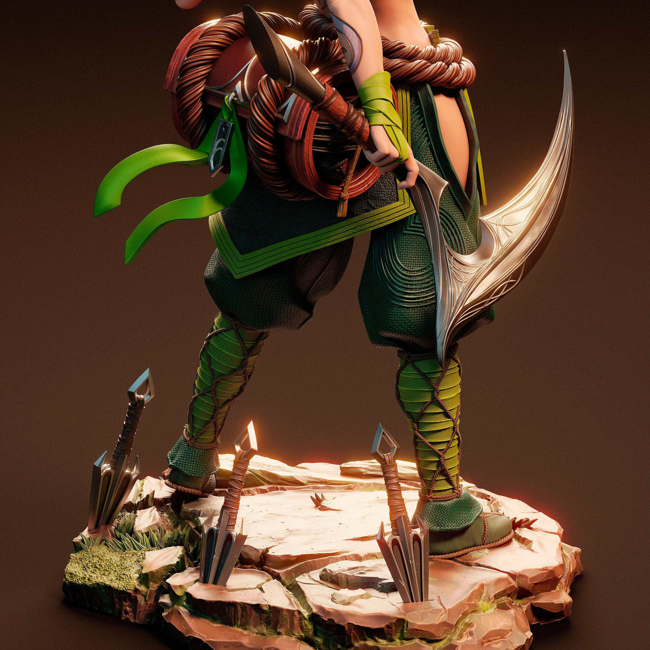 Akali 3D Print 3D print model_1