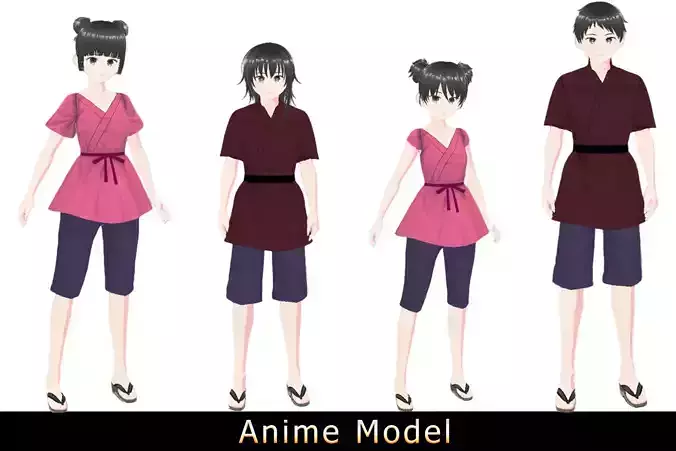 Anime Character - Taiwan Package