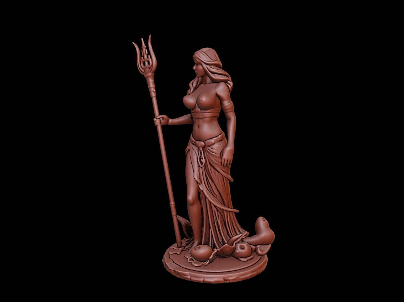 Elf Figure 3D print model_2