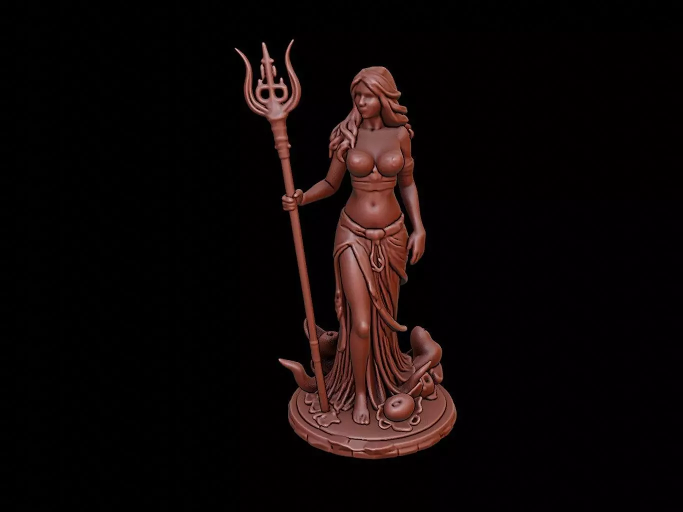 Elf Figure 3D print model_0