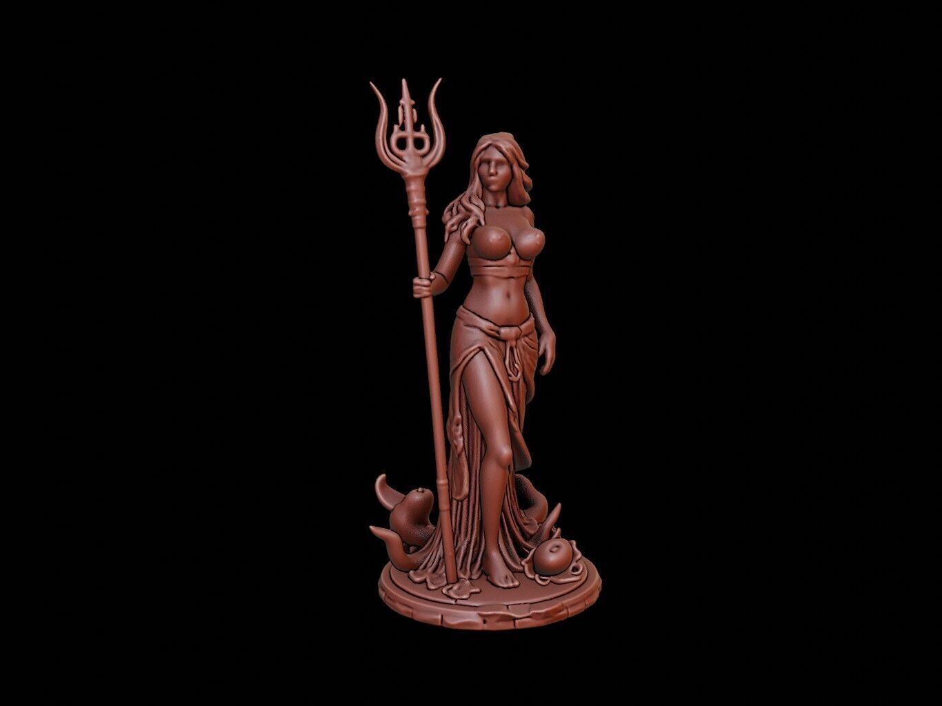 Elf Figure 3D print model_1