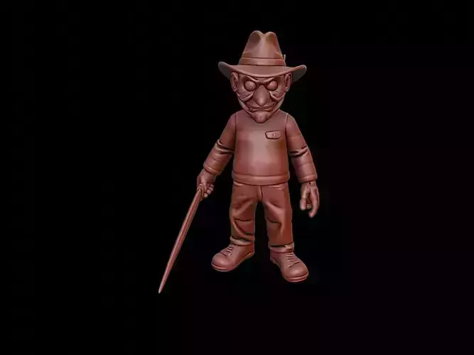 Freddy Krueger Figure 3D print model