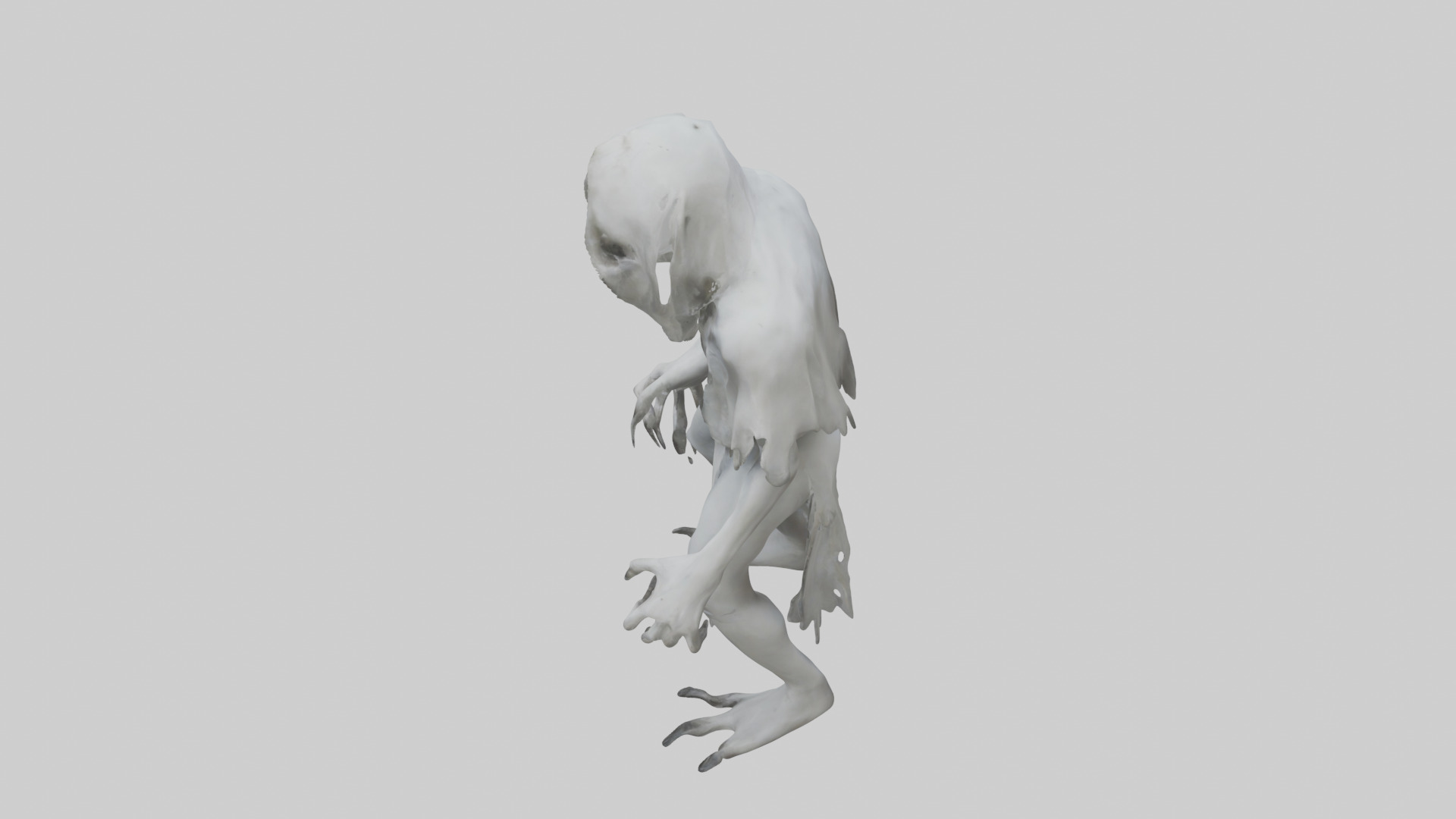 Feral Ghost Model Low-poly 3D model_17