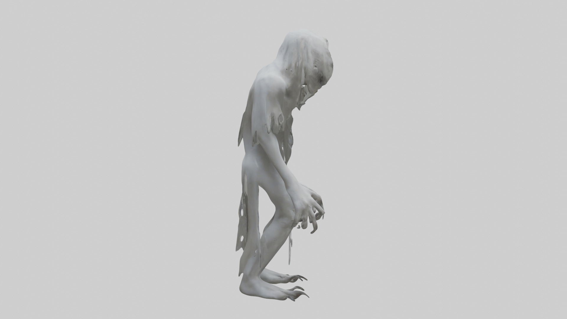 Feral Ghost Model Low-poly 3D model_13