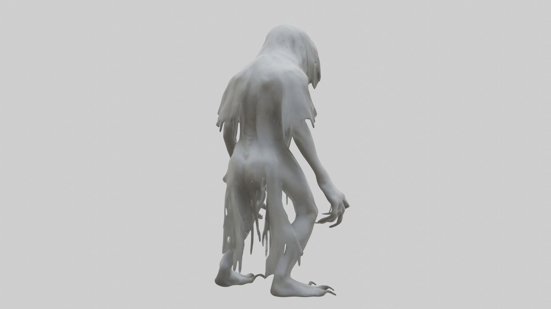 Feral Ghost Model Low-poly 3D model_5