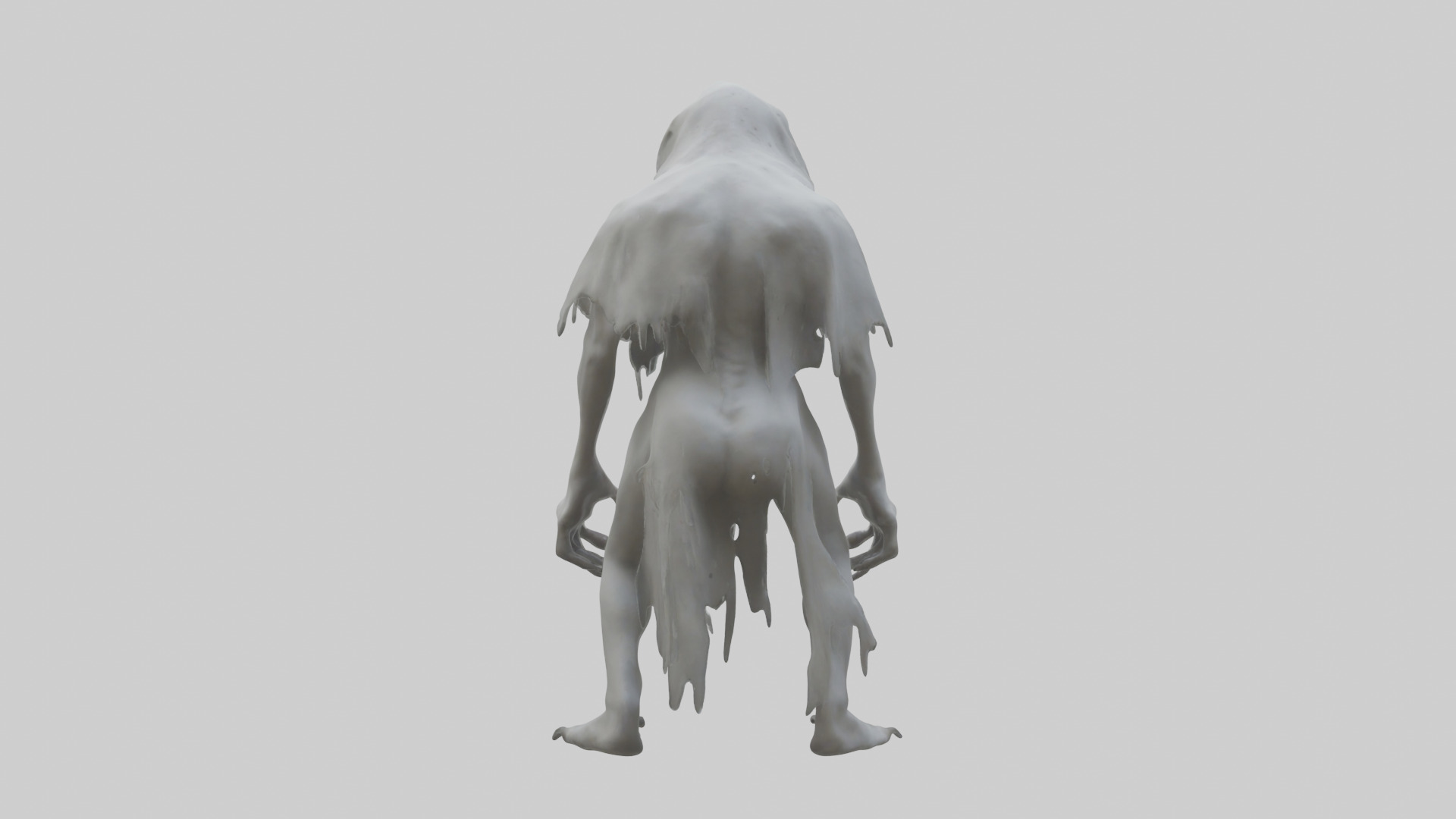 Feral Ghost Model Low-poly 3D model_3