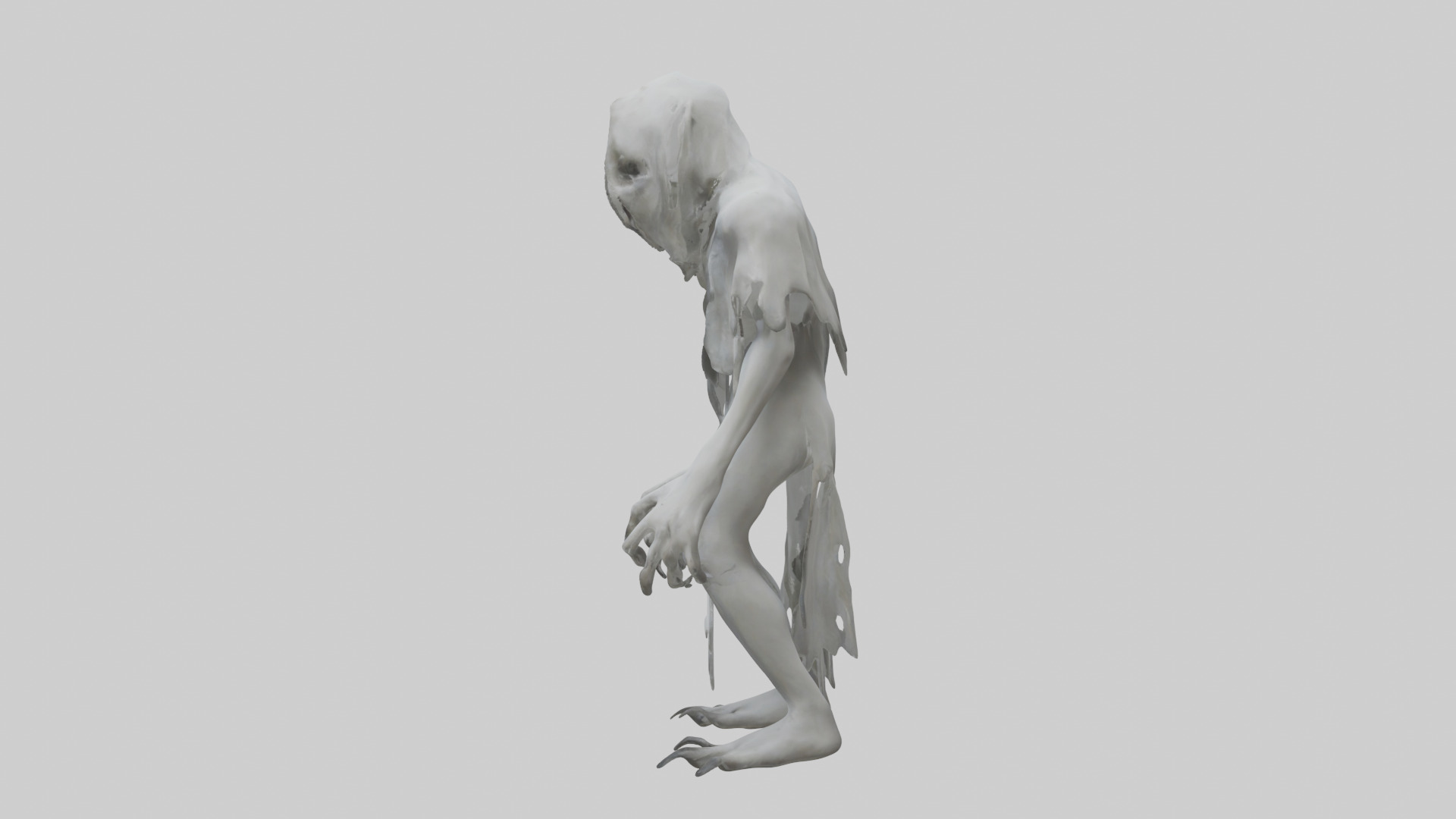 Feral Ghost Model Low-poly 3D model_12
