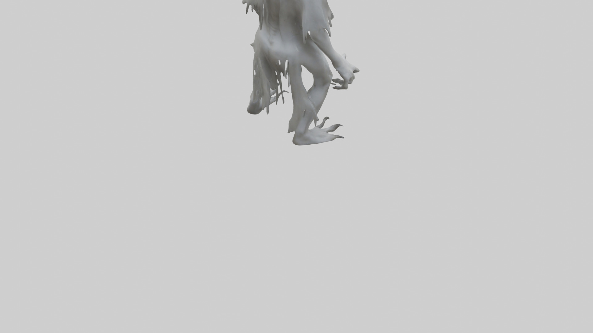 Feral Ghost Model Low-poly 3D model_7