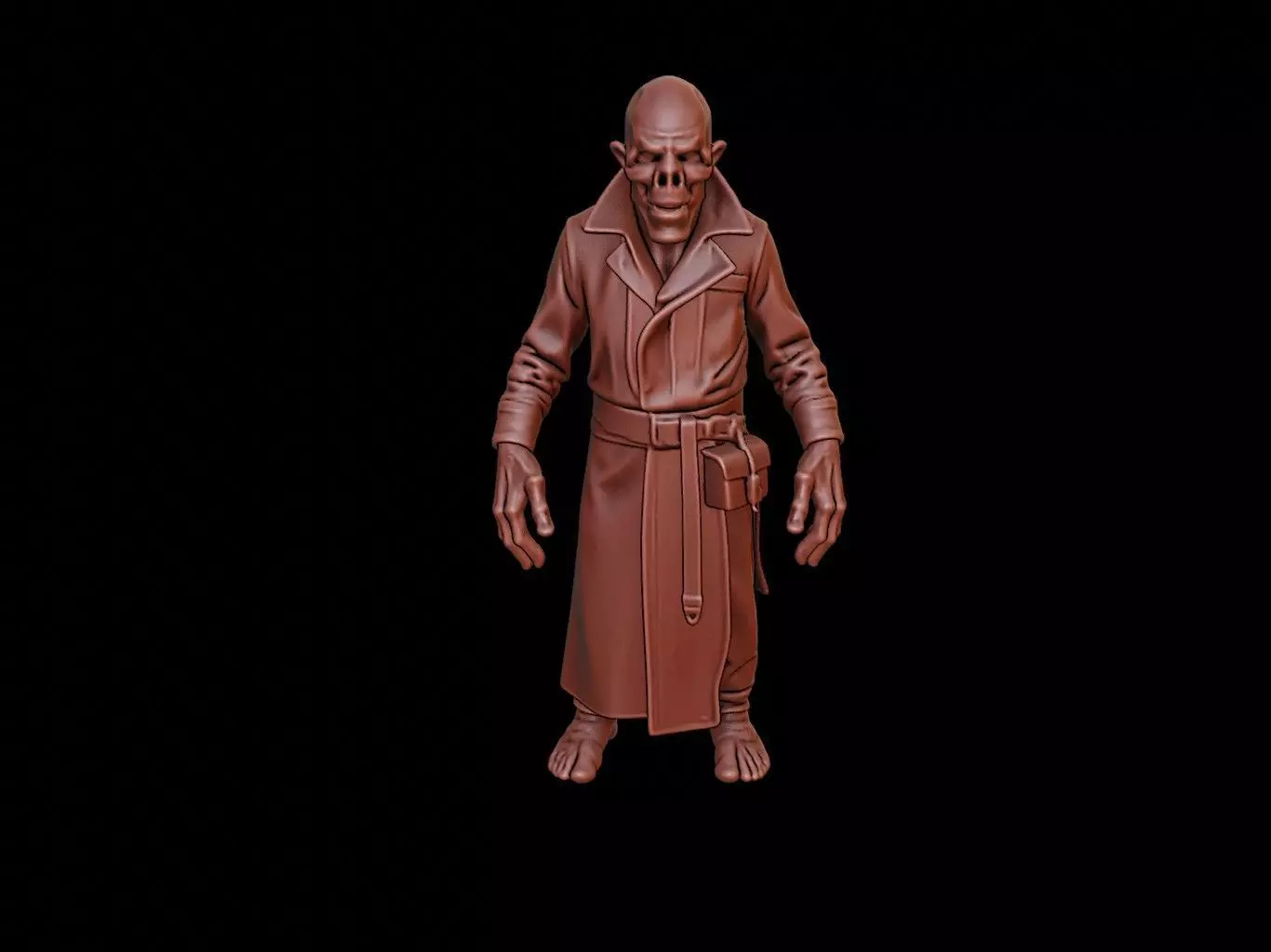 Ghoul Figure 3D print model_0