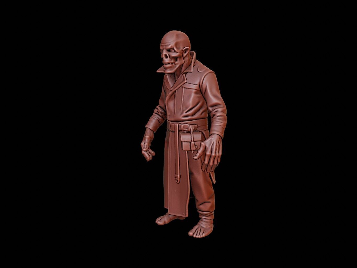 Ghoul Figure 3D print model_2