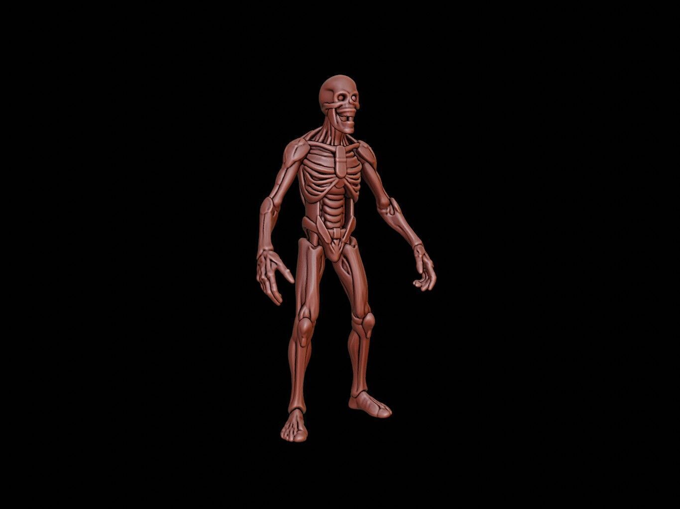 Ghoul Figure 3D print model_1