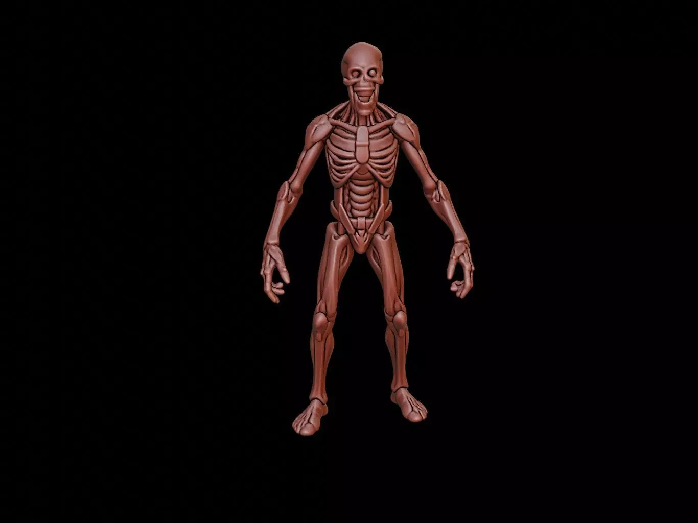 Ghoul Figure 3D print model_0