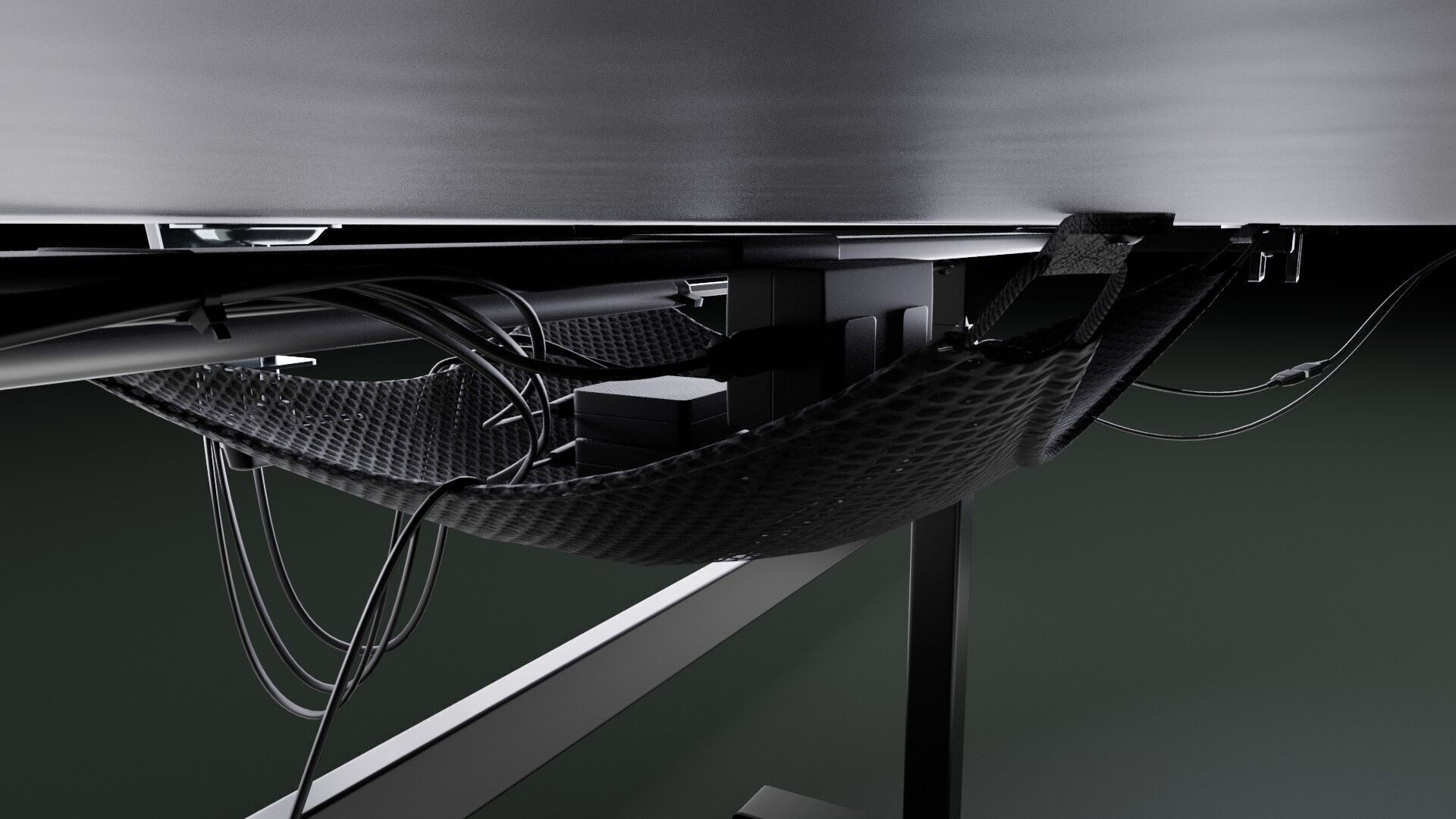 Workstation for PC Low-poly 3D model_43