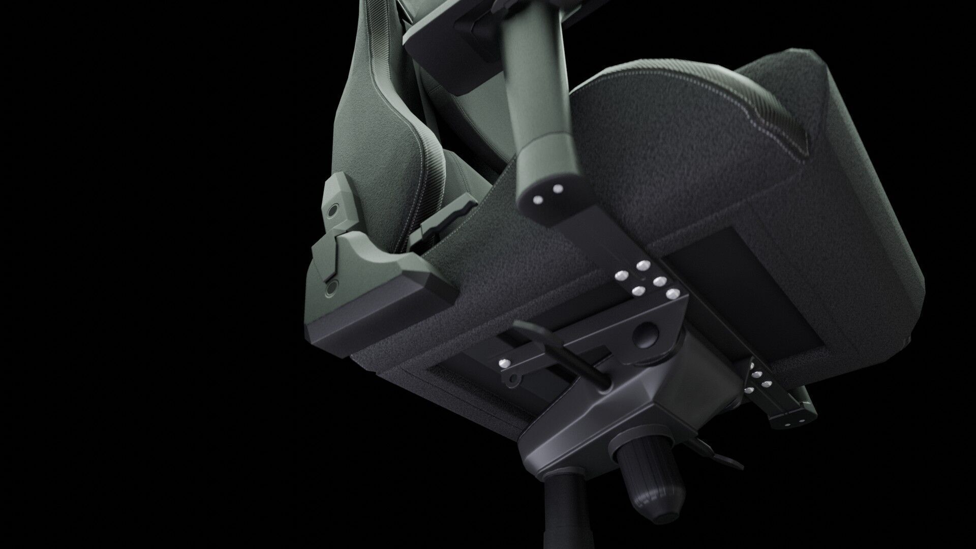 Workstation for PC Low-poly 3D model_33