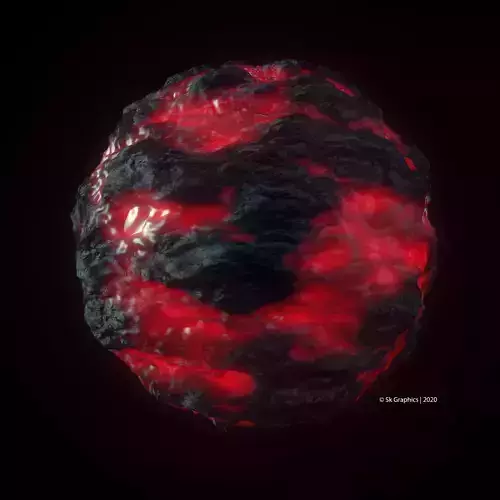 Procedural Lava Shader - Maya Arnold