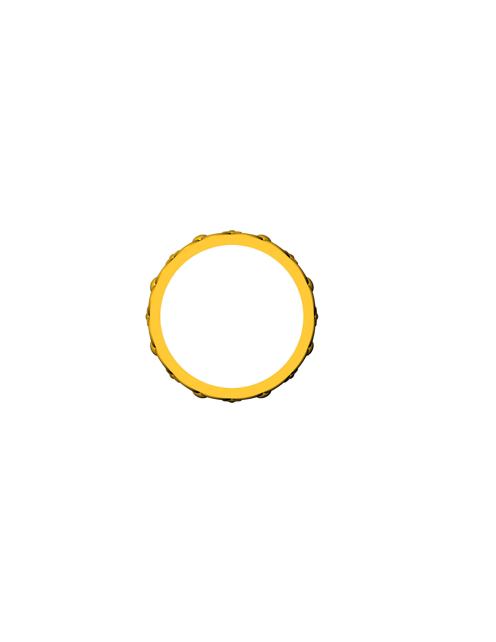 CROWN RING 3D print model_7