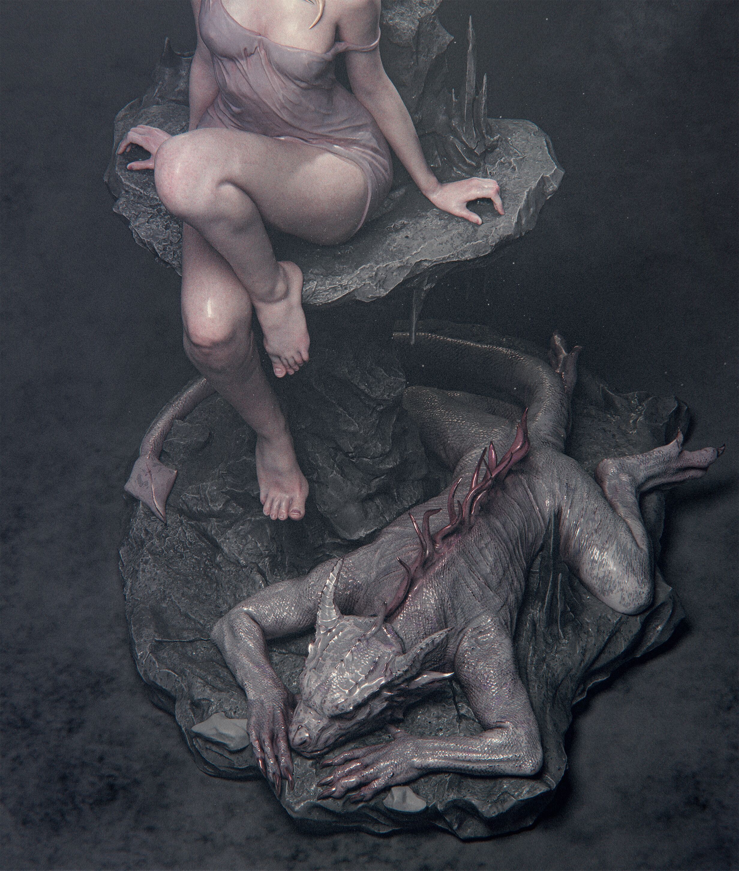 Elegy of the Wyrm 3D Print 3D print model_6