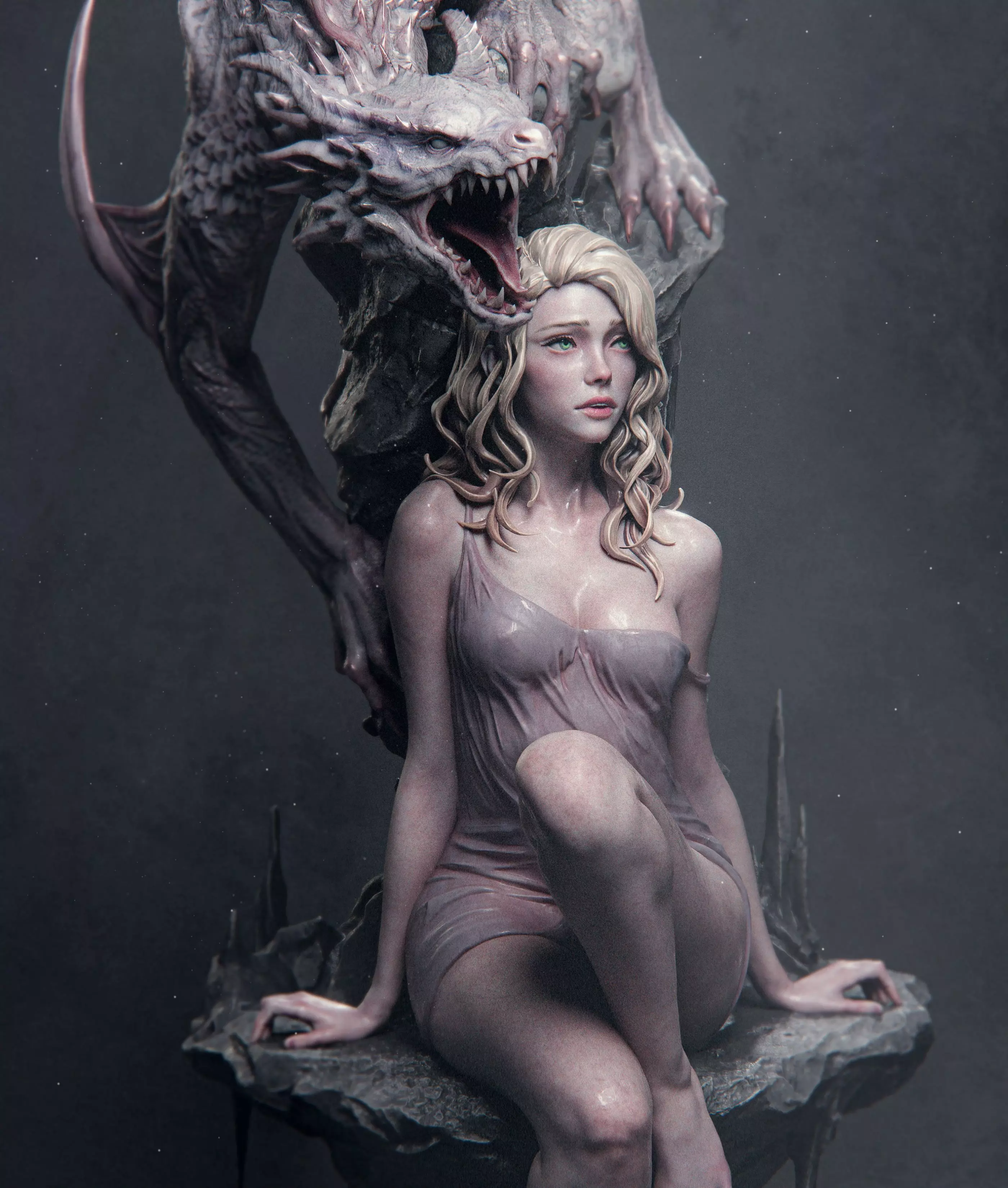 Elegy of the Wyrm 3D Print 3D print model_0