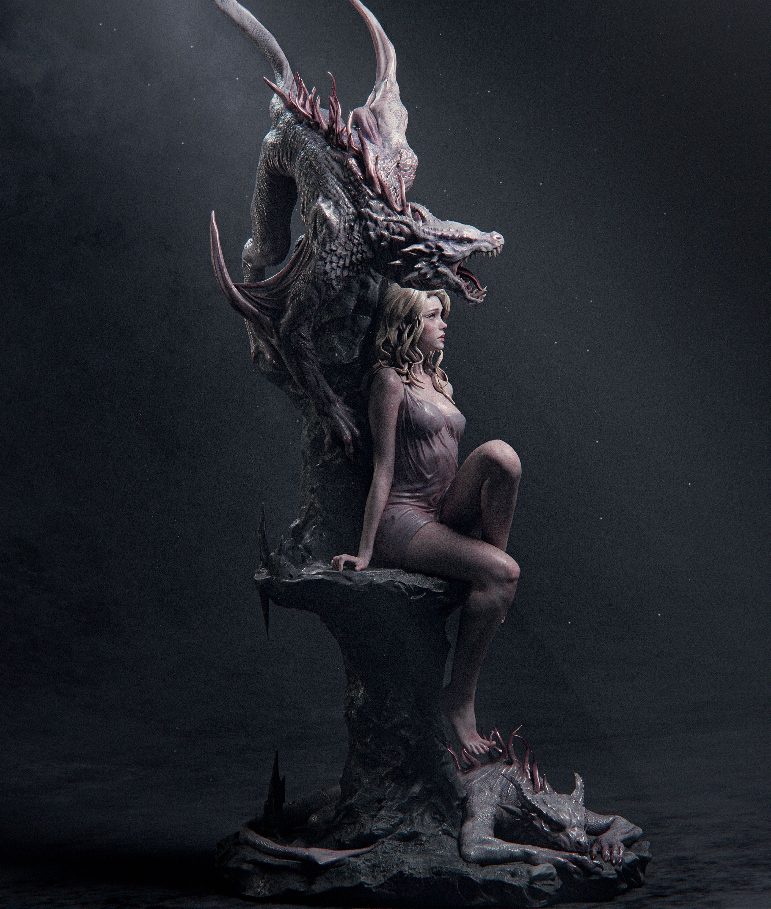 Elegy of the Wyrm 3D Print 3D print model_4