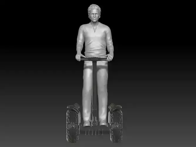 Tourists on Segway boy 1