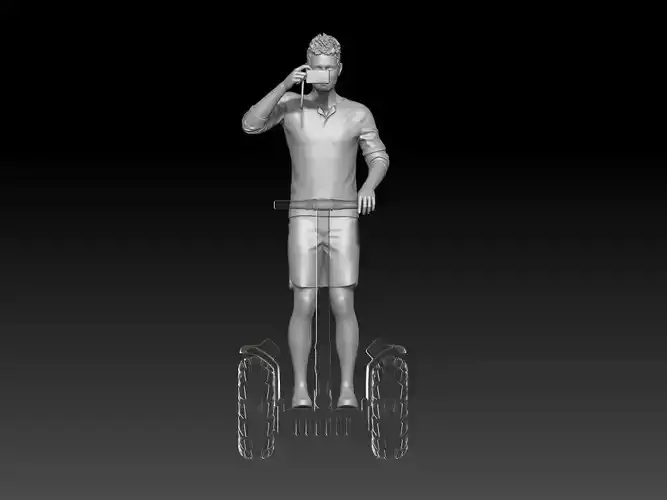 Tourists on Segway boy 2