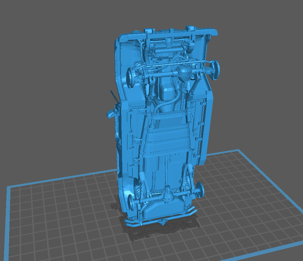 Jeep Wrangler Scale 1-35 And 1-16 Model Kit 3D print model_7