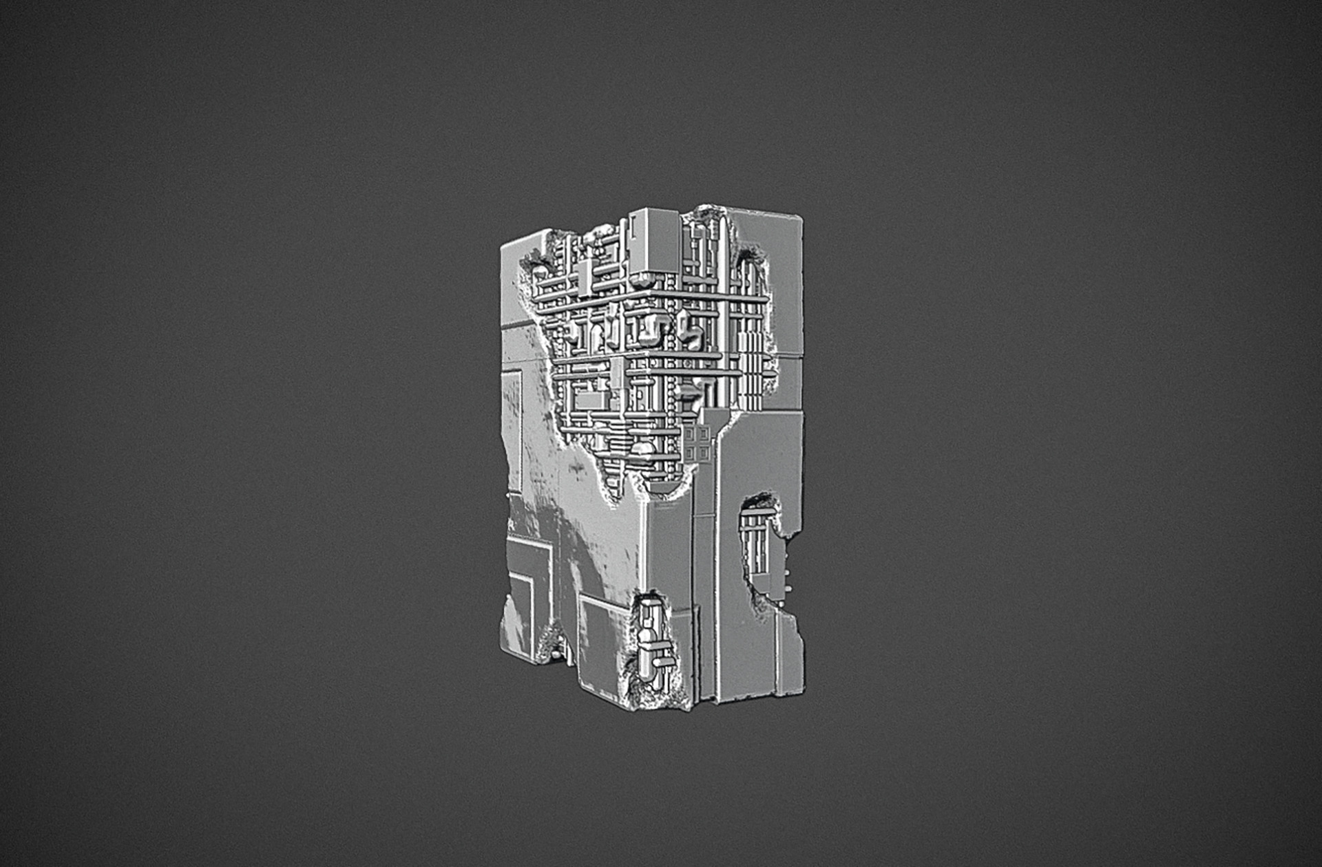 Sci-Fi Tech Container RoZ 3D print model_3