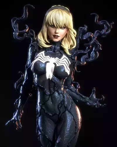 Gwenom 3D Print 3D print model