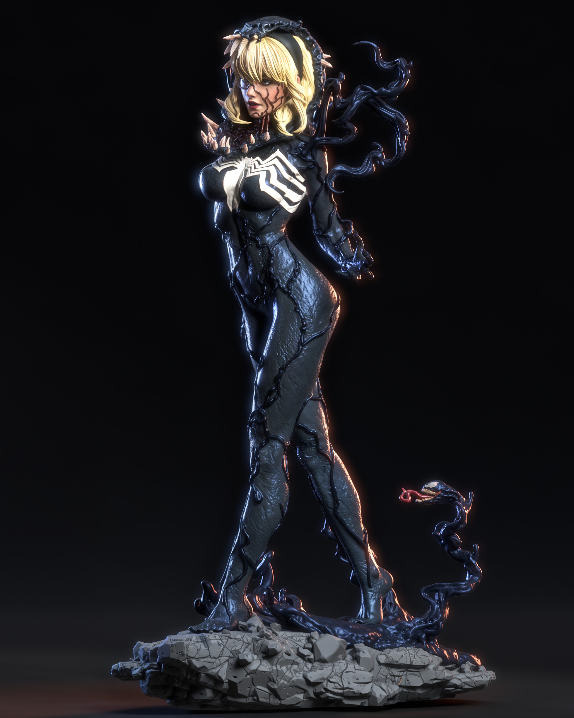 Gwenom 3D Print 3D print model_6