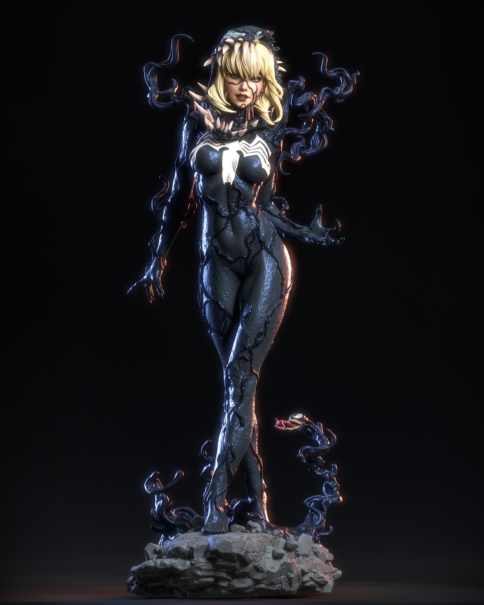 Gwenom 3D Print 3D print model_5
