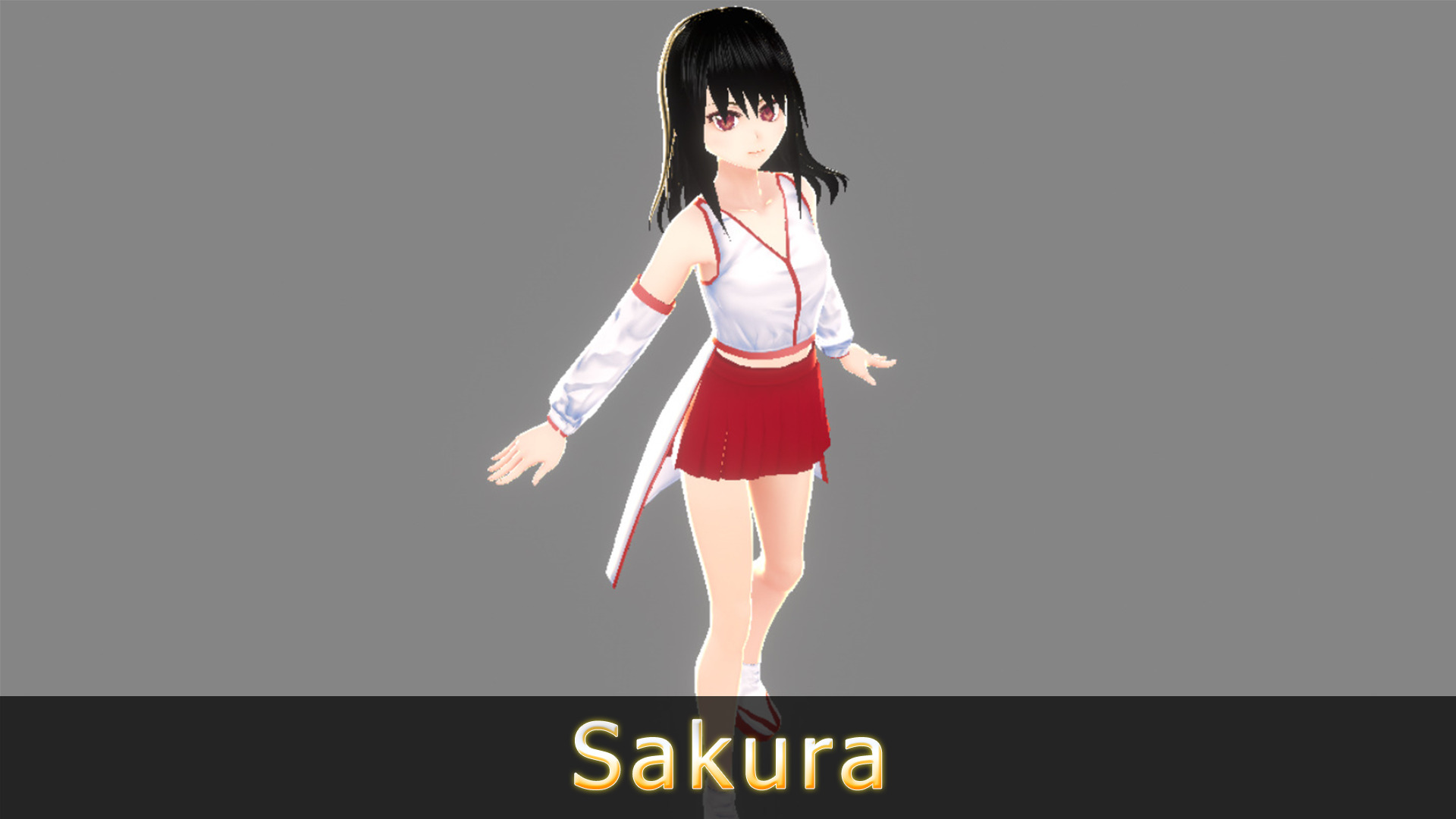 Anime Character - Sakura-Miko 3D model_1