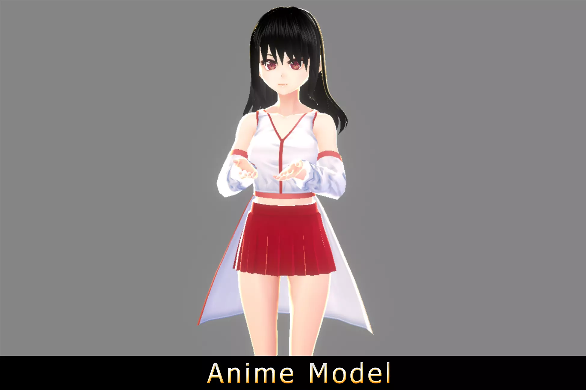 Anime Character - Sakura-Miko 3D model_0