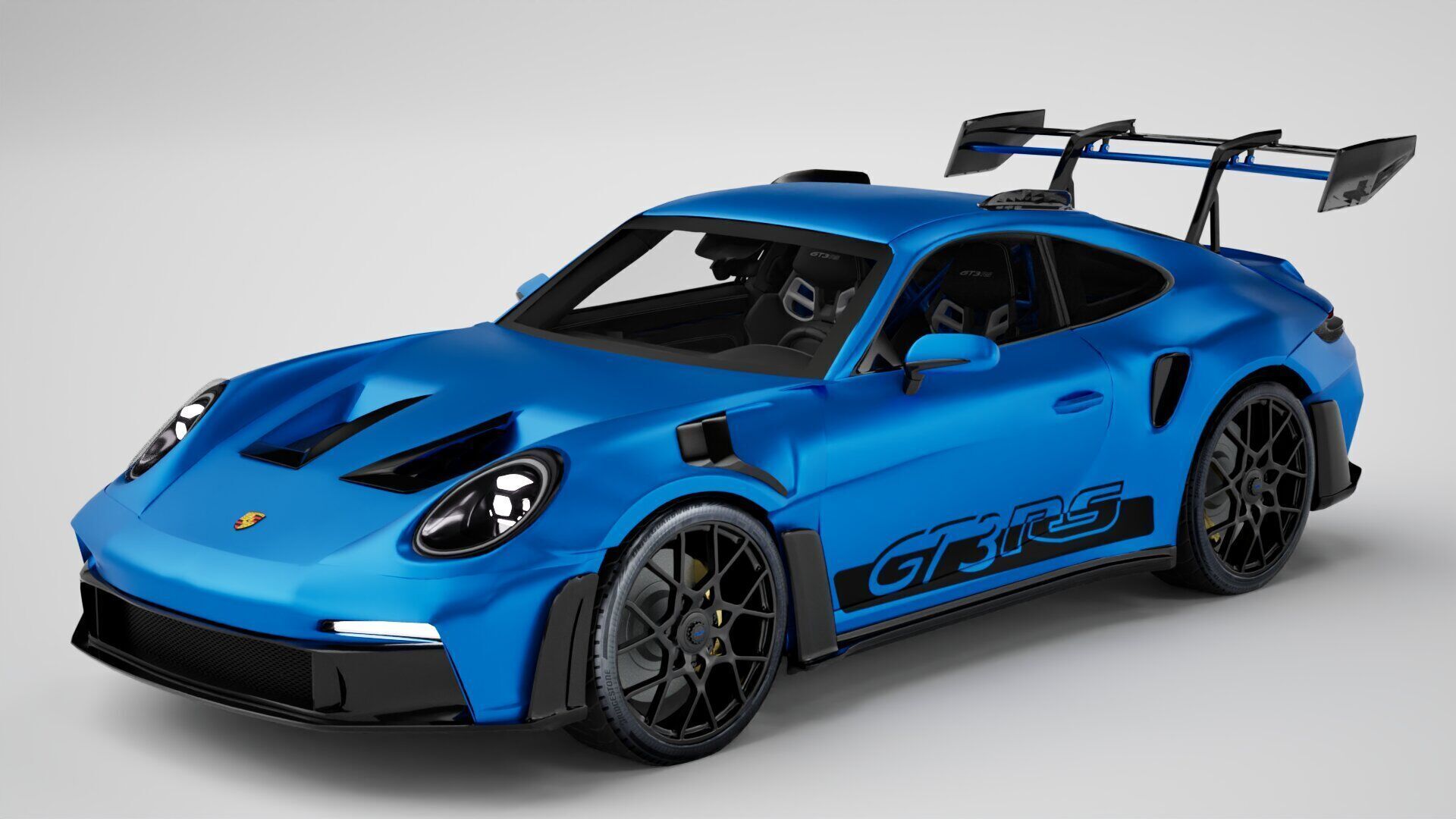Porsche 911 GT3 RS 992 2023 3D model_3