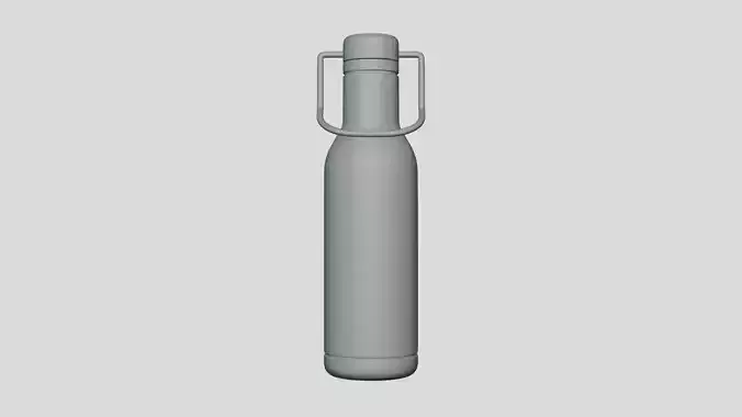 Basic Thermos Holder - Geometry Only No Textures No Materials