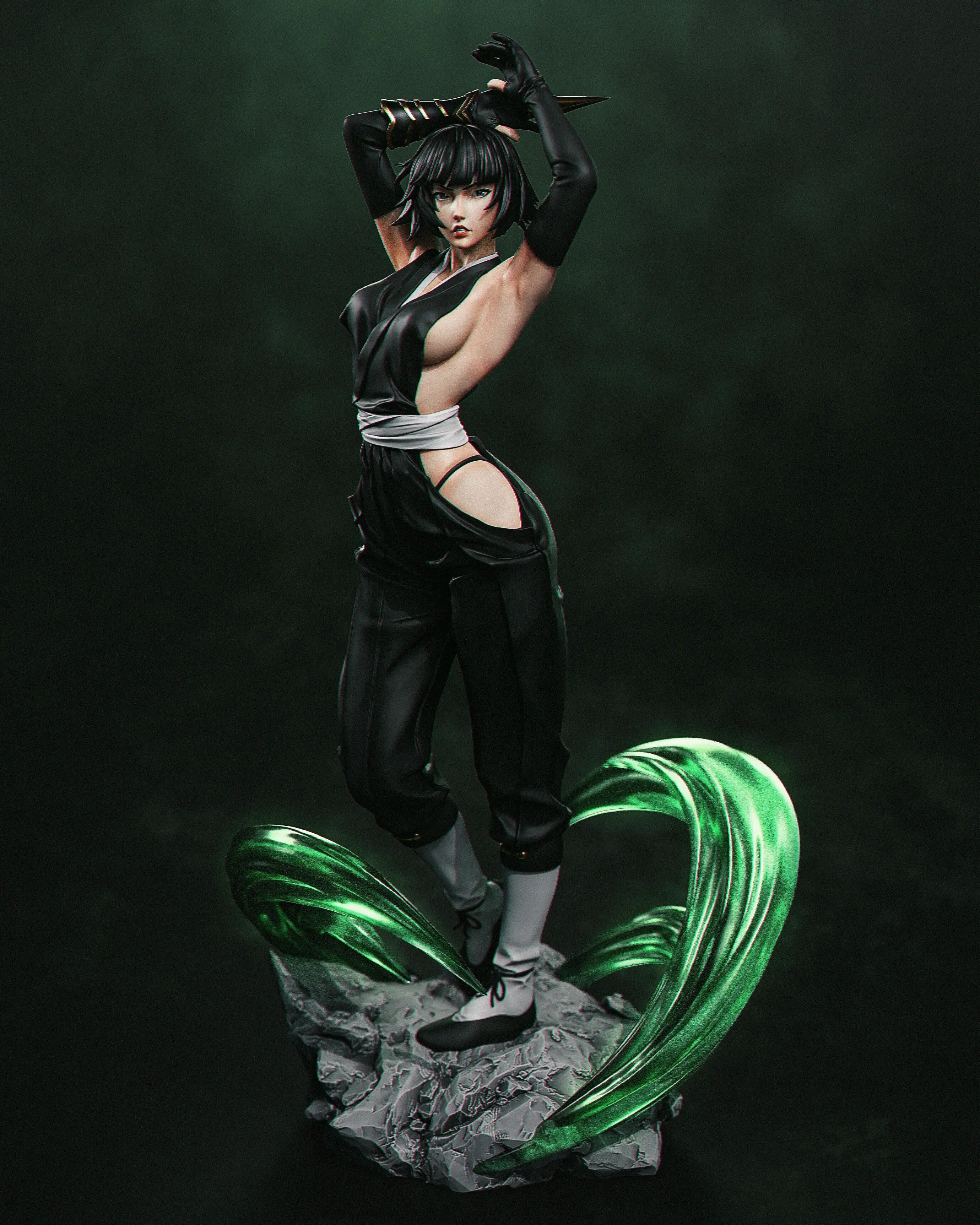 Soi Fon 3D Print 3D print model_1