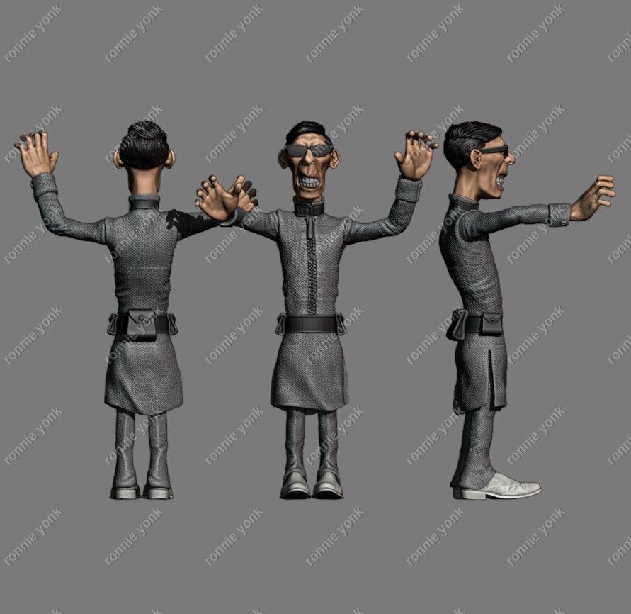 Rammstein - Flake Lorenz 3d printing 3D print model_1