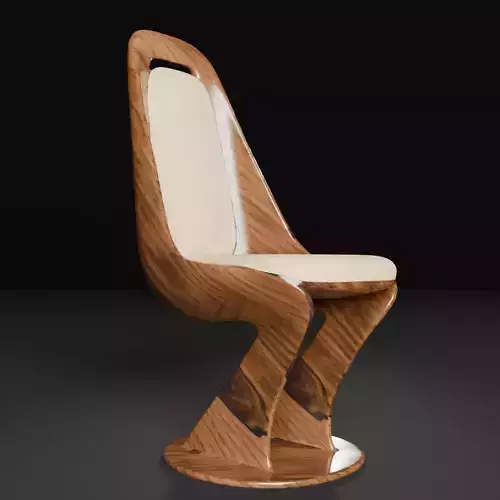 Modern Designer Chair 3D Model