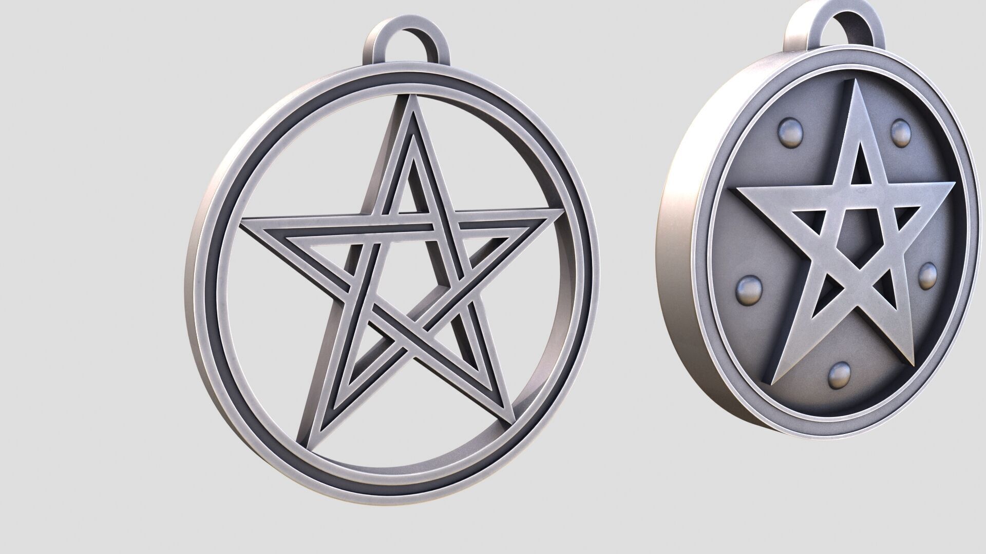 Amulets 3D model_8