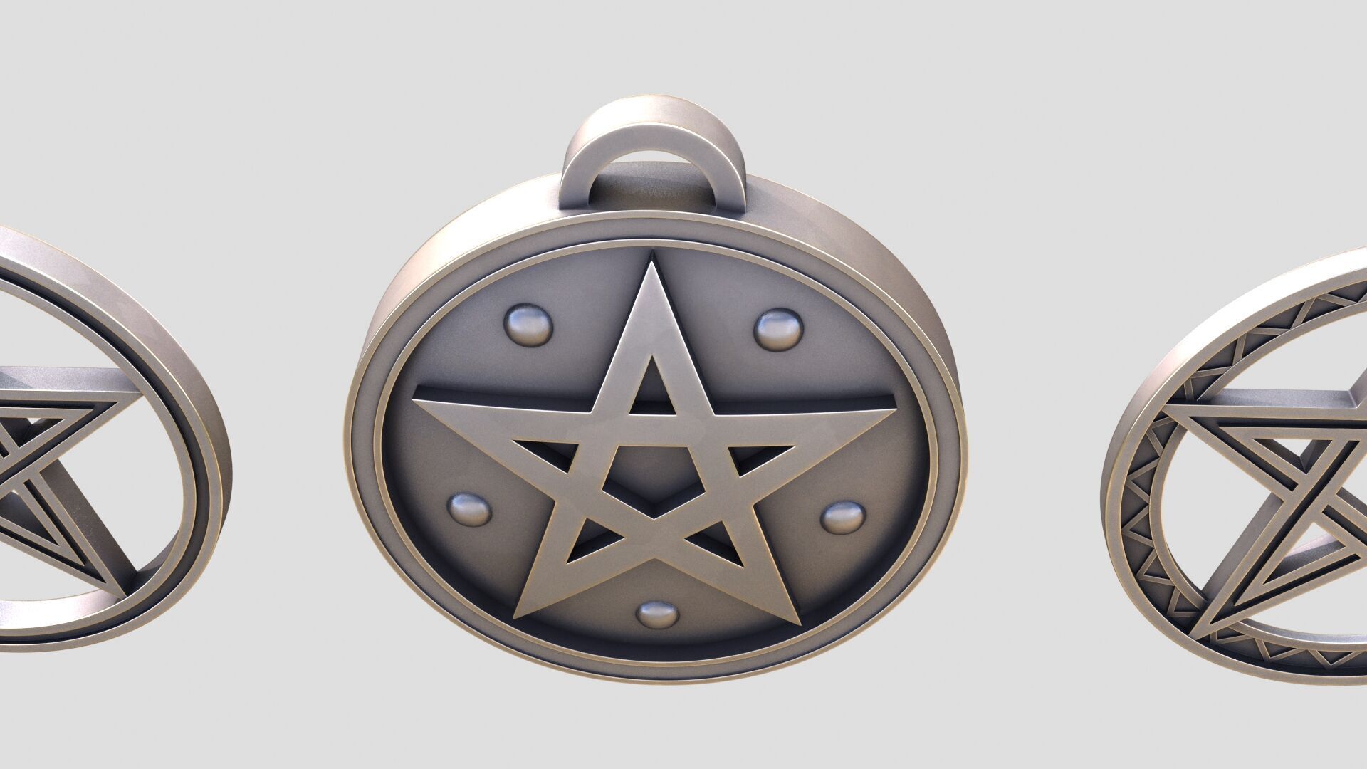 Amulets 3D model_6