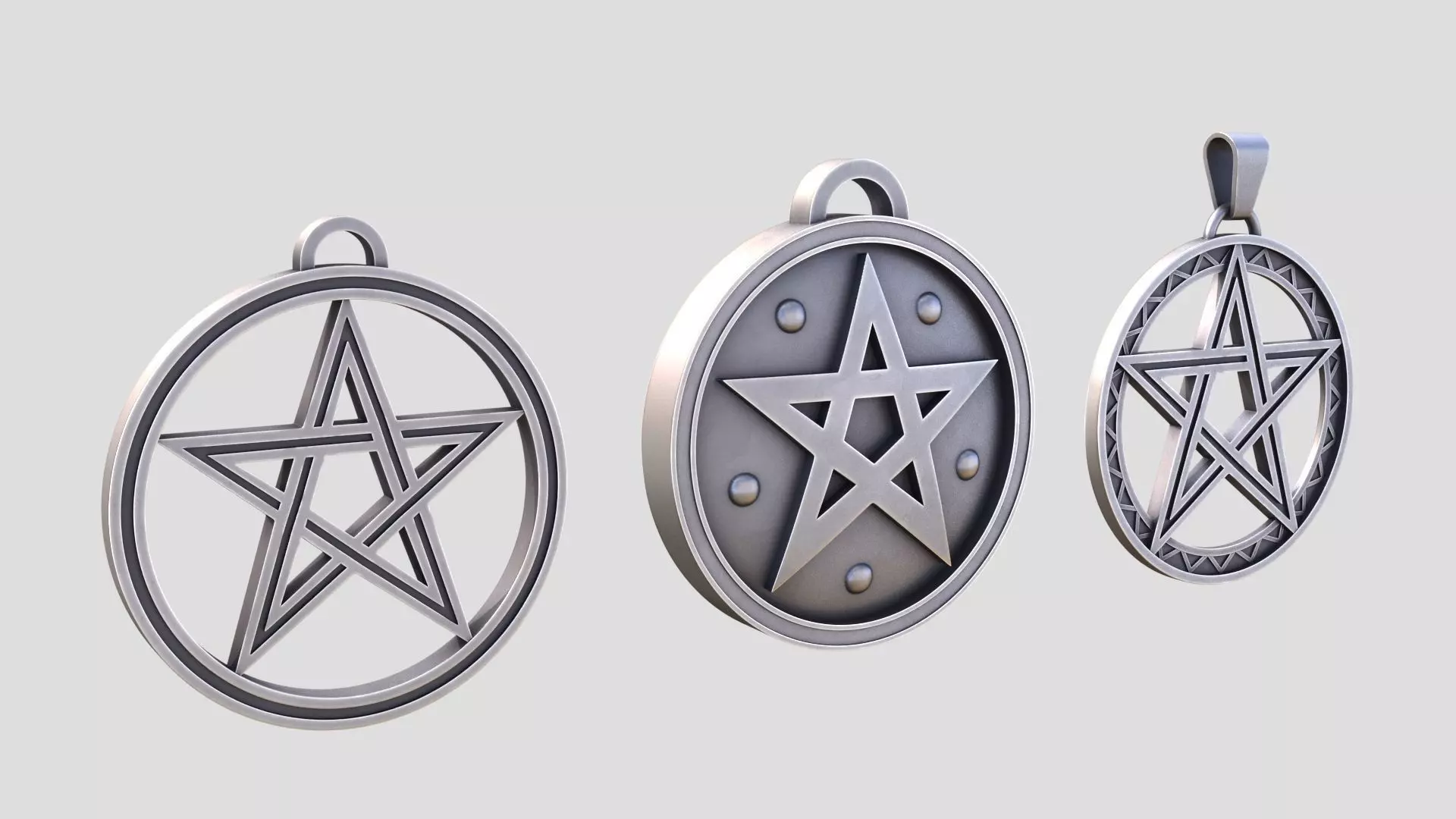Amulets 3D model_0