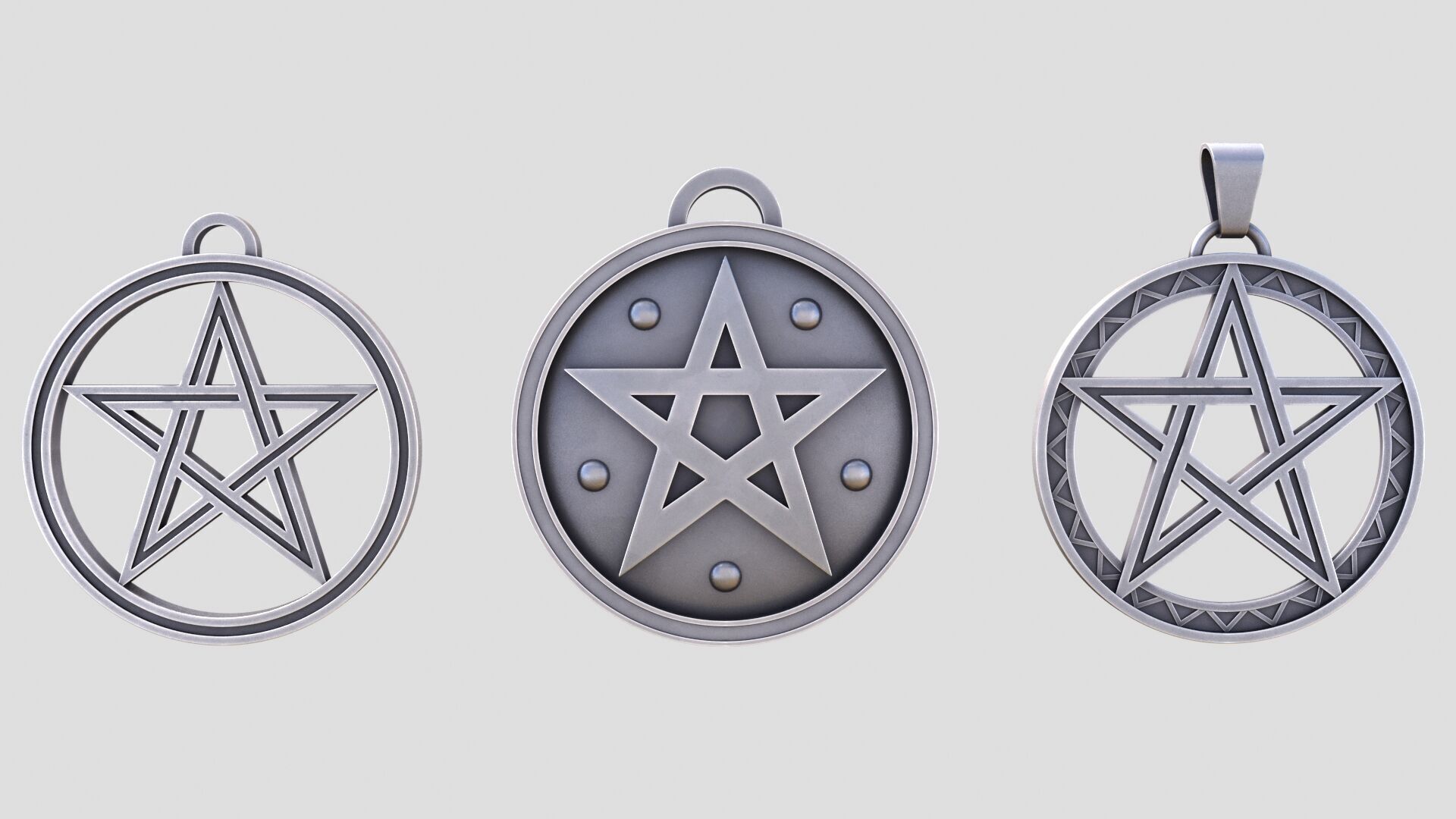 Amulets 3D model_9